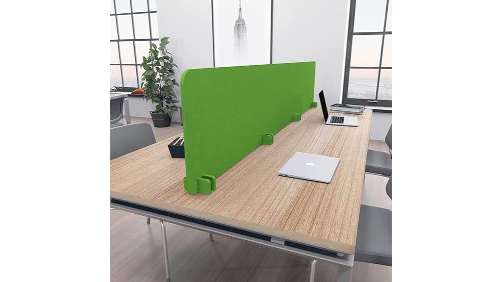 portable soundproof desk partition