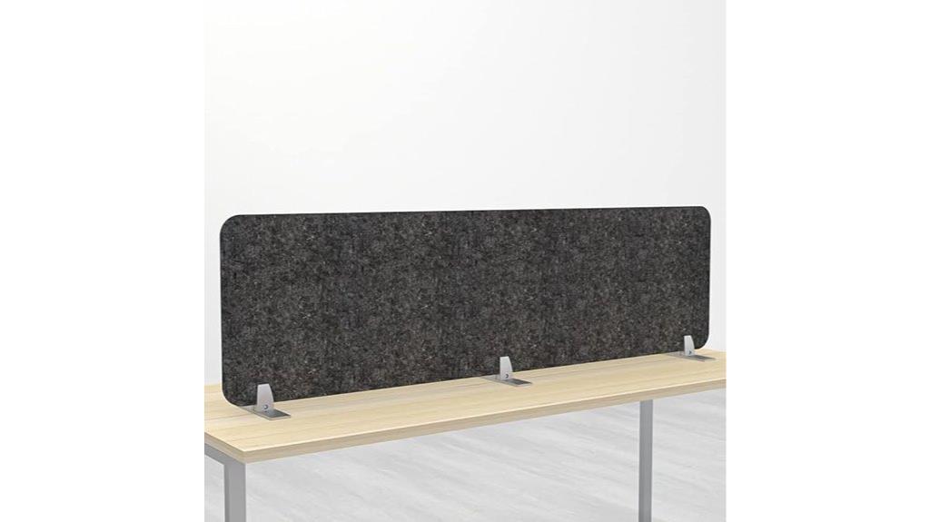 portable soundproof workspace partition