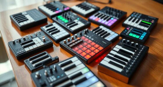 portable travel midi keyboards