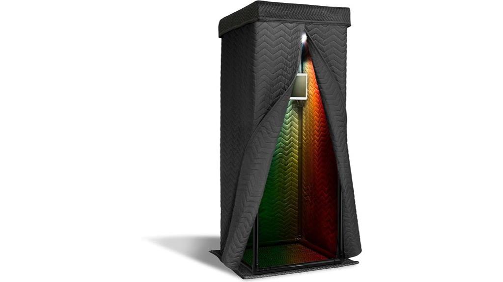 portable voice recording booth