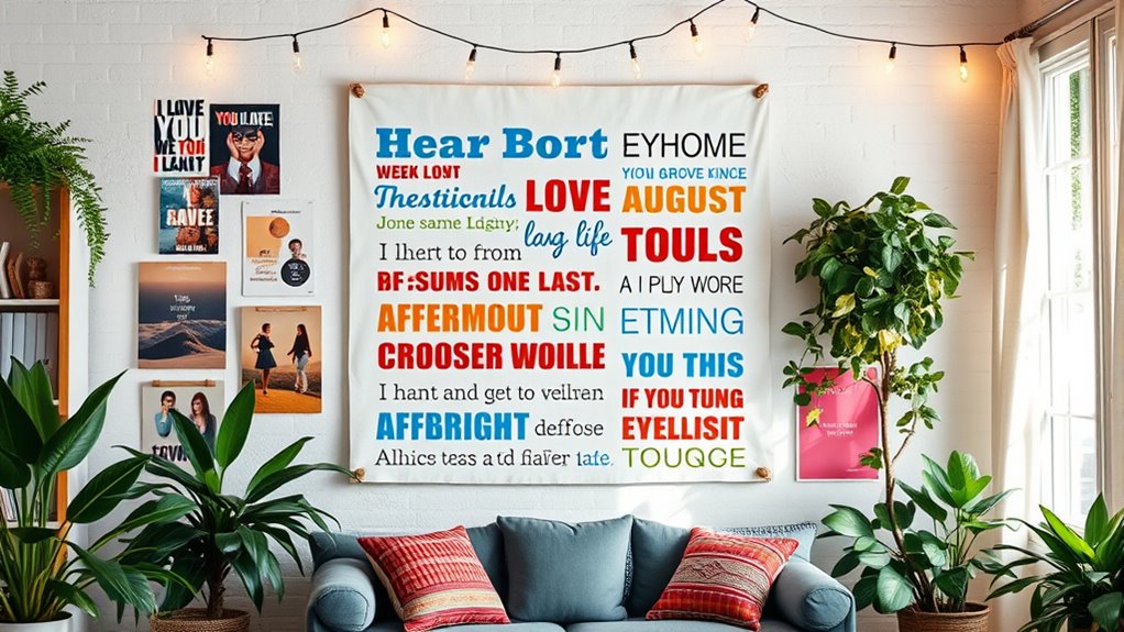 positive affirmation wall posters