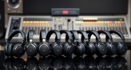 premium noise canceling studio headphones