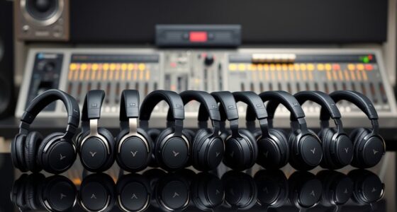 premium noise canceling studio headphones
