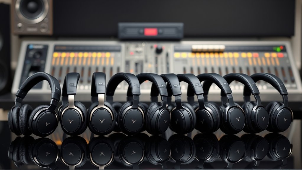 premium noise canceling studio headphones