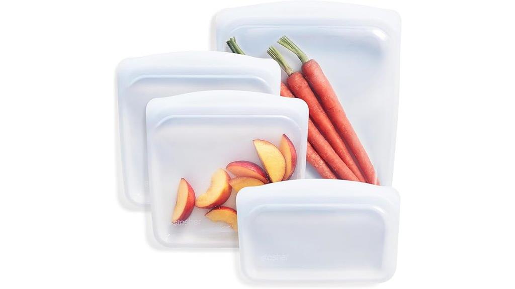 premium silicone reusable bags