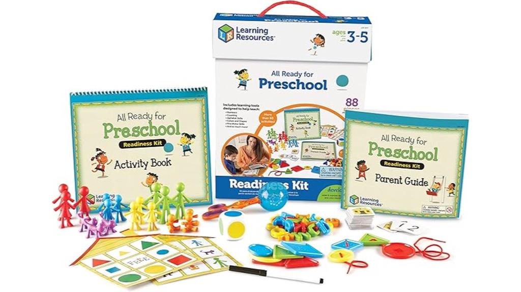 preschool activities readiness kit