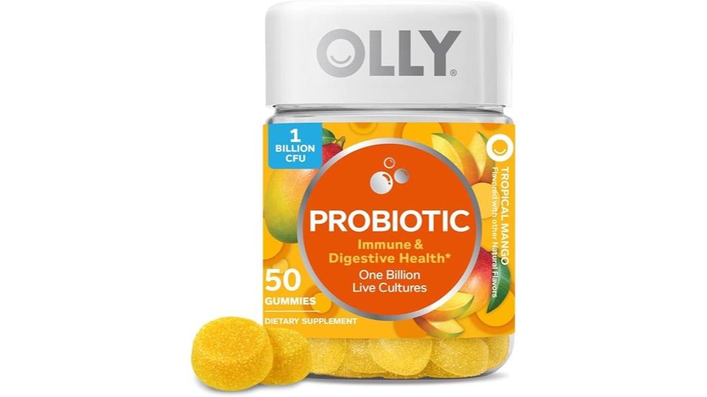 probiotic gummy supplement count