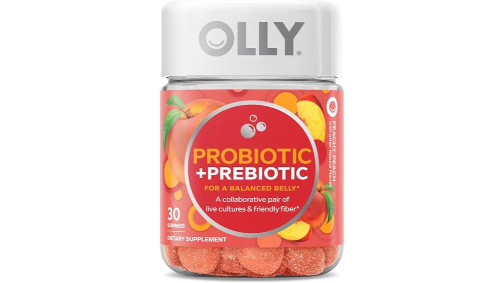 probiotic prebiotic digestive gummies
