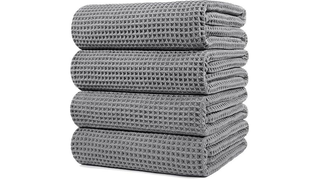 quick drying microfiber towel set