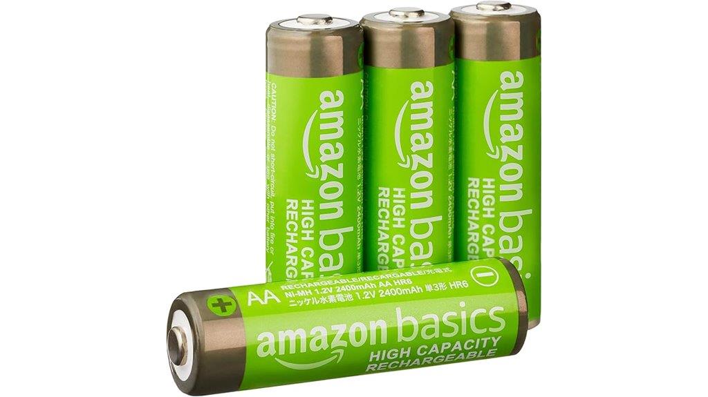 rechargeable aa battery pack