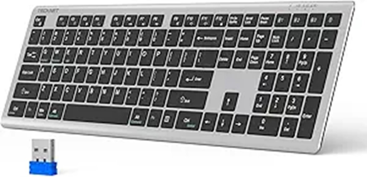 rechargeable bluetooth keyboard