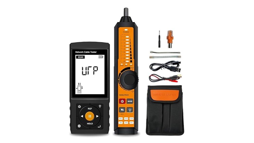 rechargeable digital cable tester