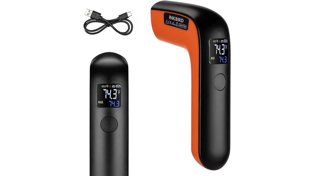 rechargeable infrared thermometer gun