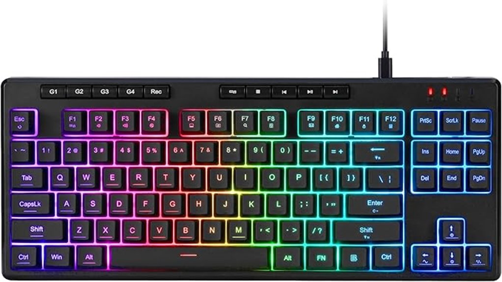 redragon tkl rgb keyboard