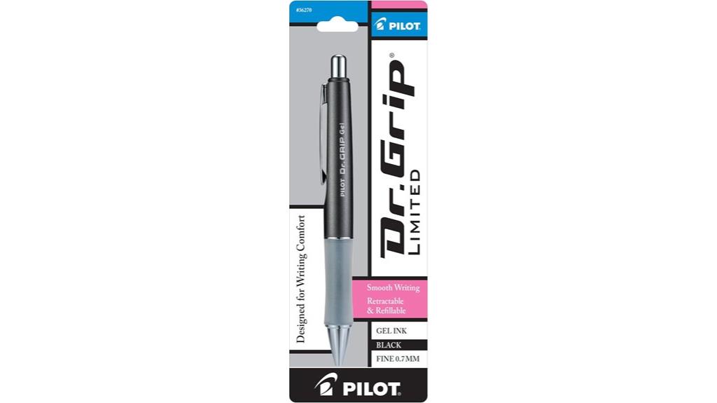 refillable gel ink pen