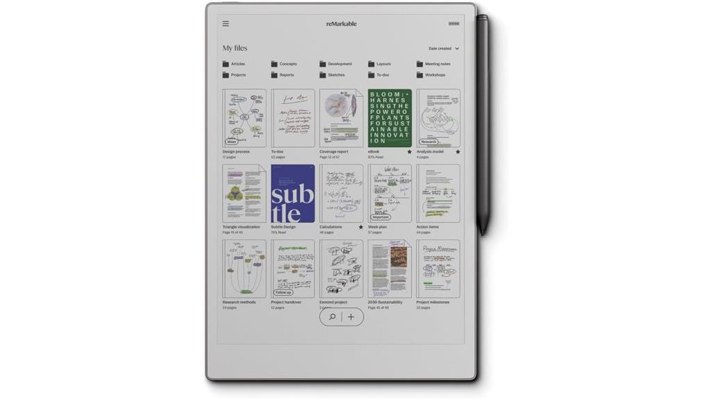 remarkable paper pro bundle