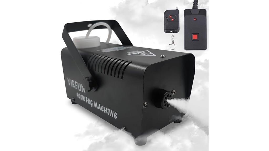 remote controlled fog machine
