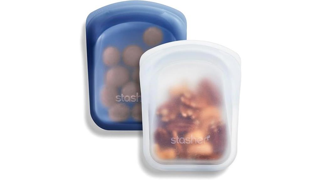 reusable silicone food bags