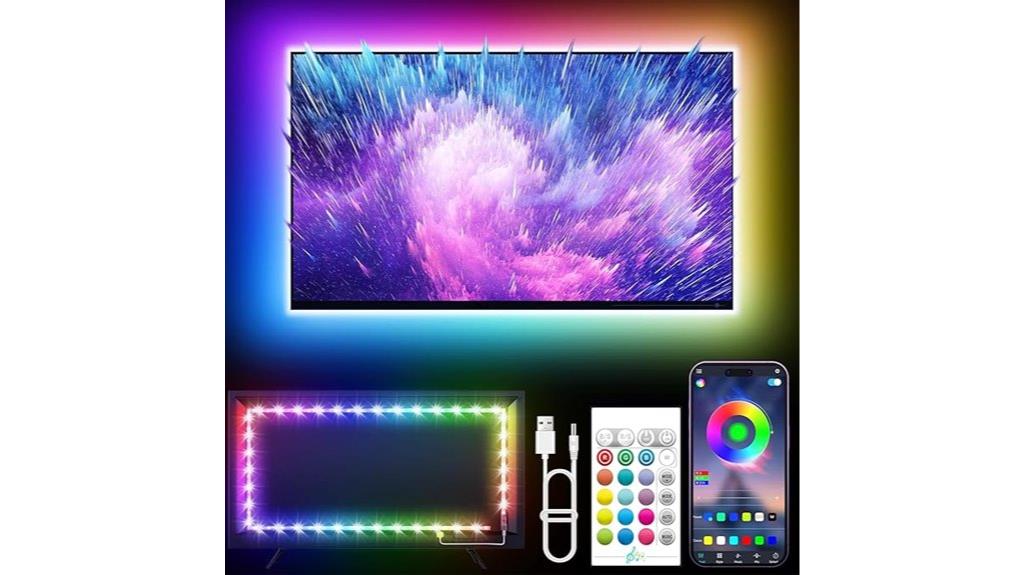 rgb bluetooth led backlight
