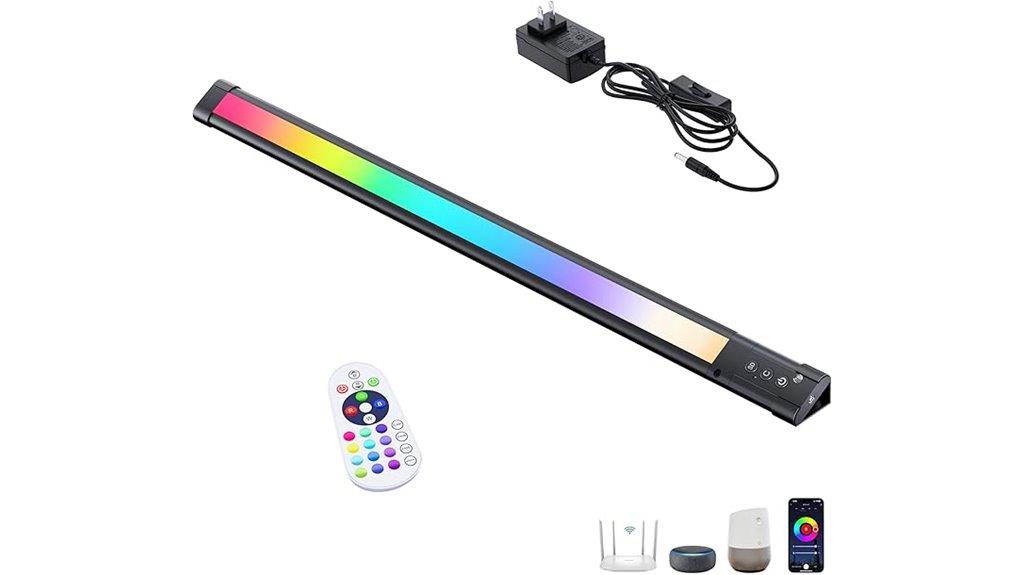 rgb led desk light