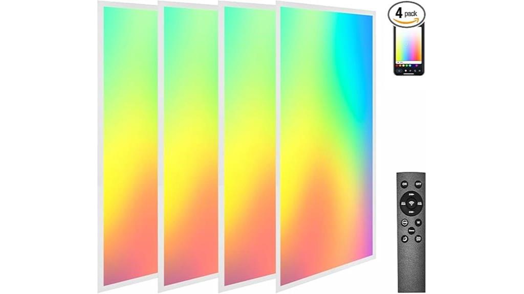 rgbw panel lights pack