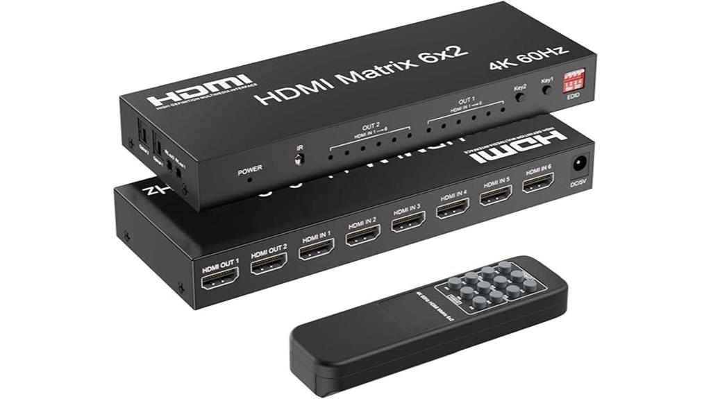 six input hdmi switcher