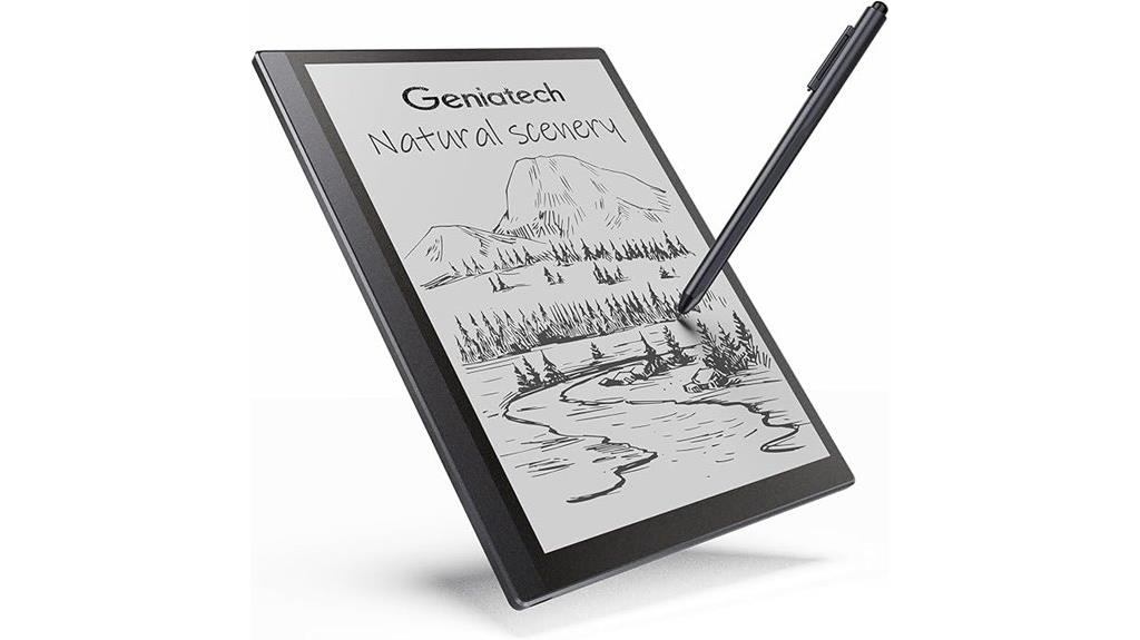 slim digital e ink tablet