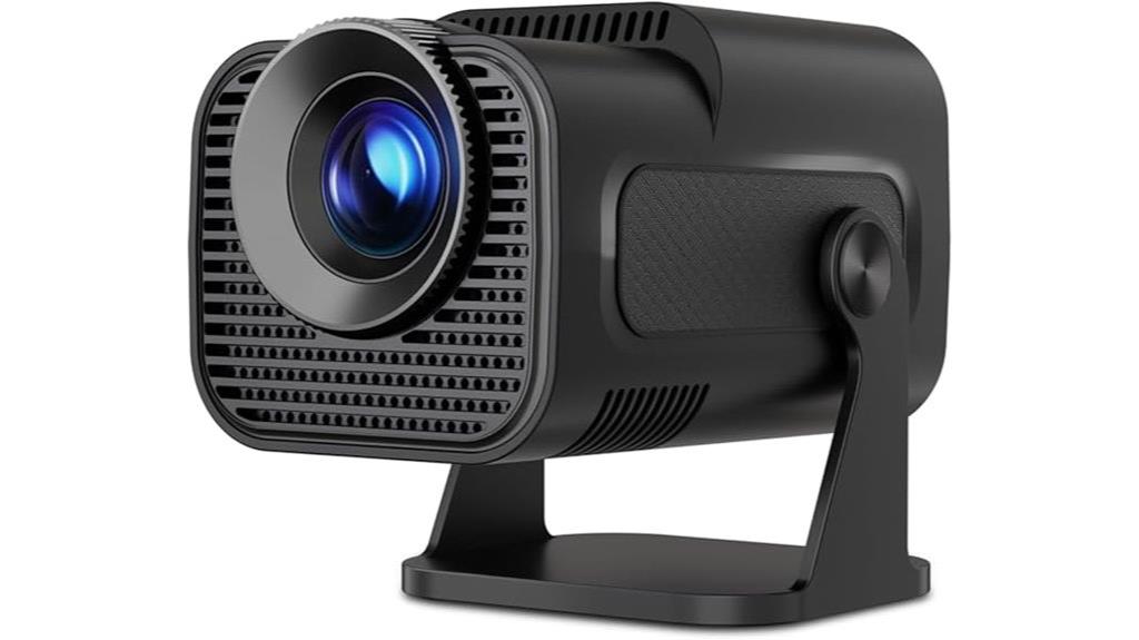 small android 11 projector