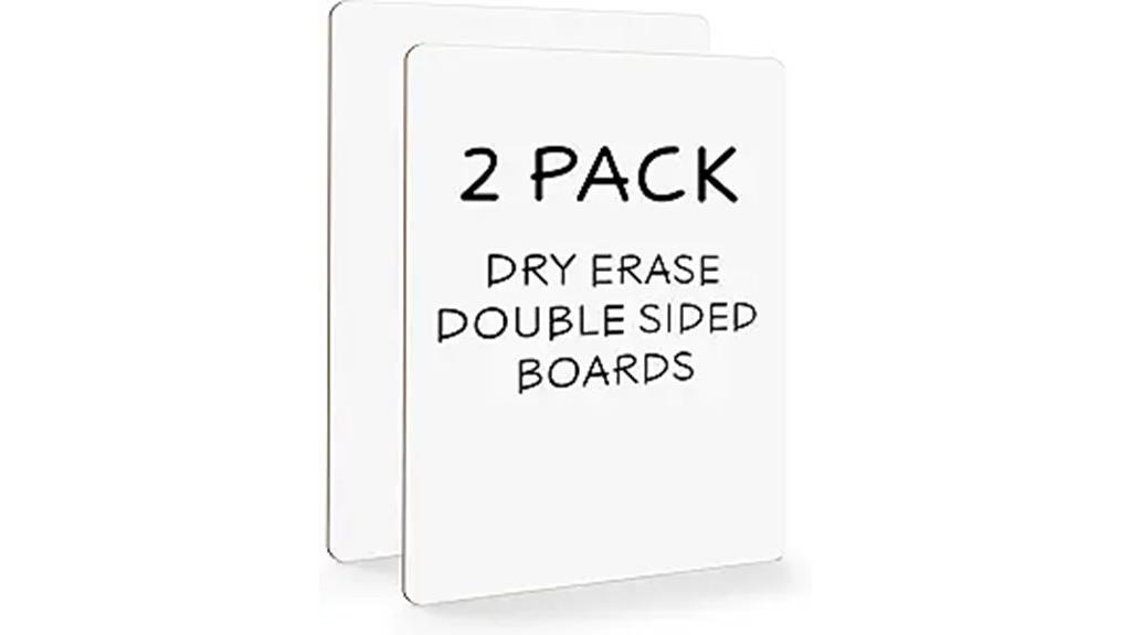 small white boards pack