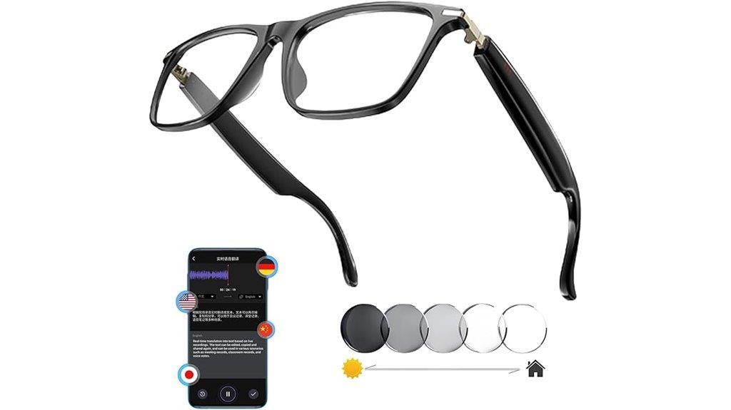 smart glasses with language translation