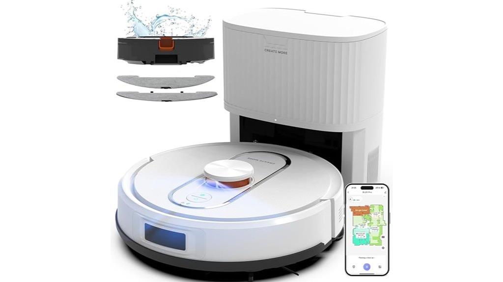 smart self emptying vacuum