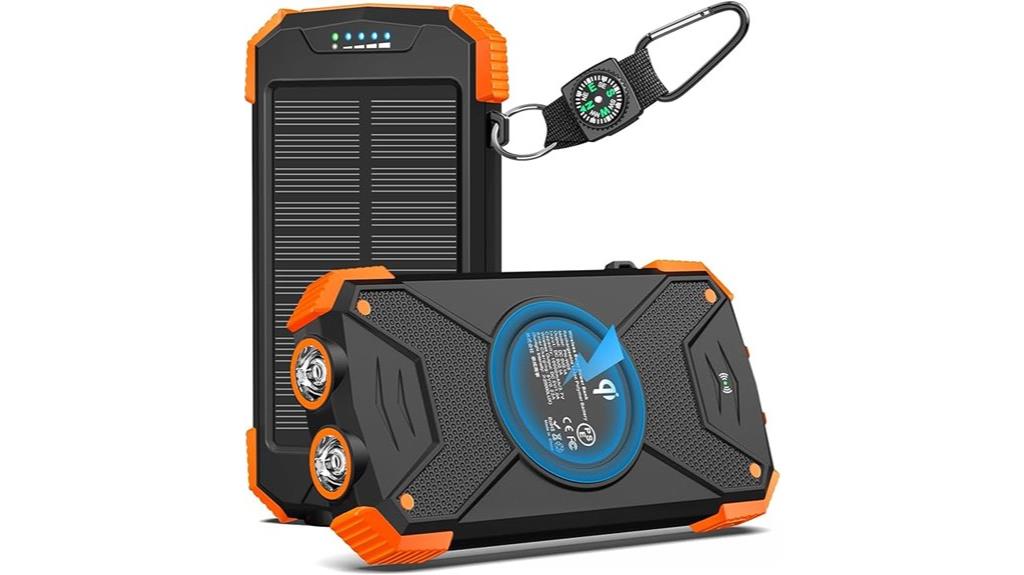 solar wireless power bank