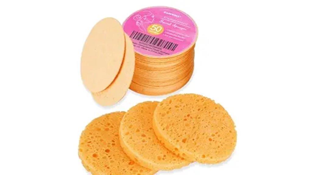 spa sponges for facial cleaning