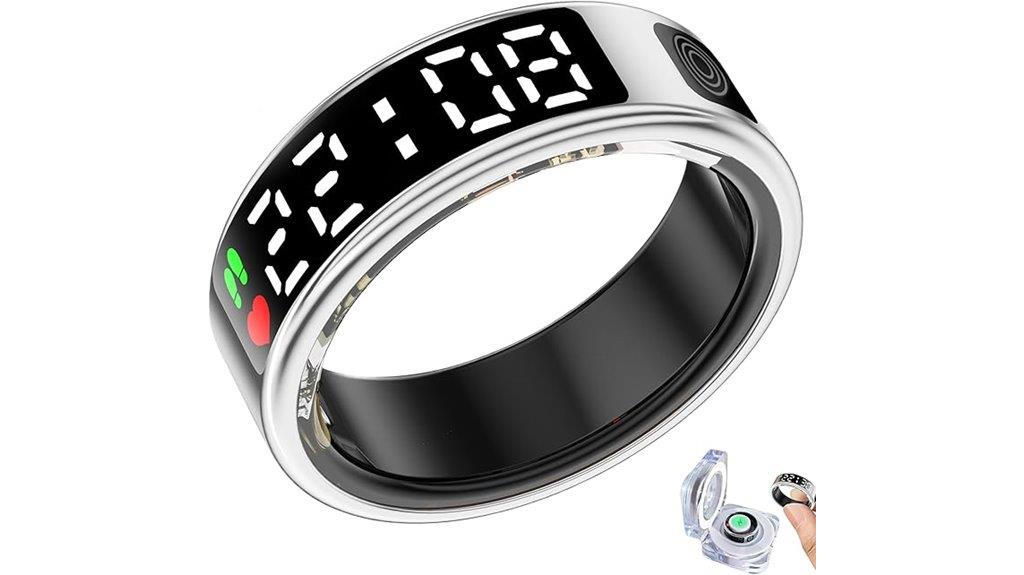 stylish fitness tracking ring