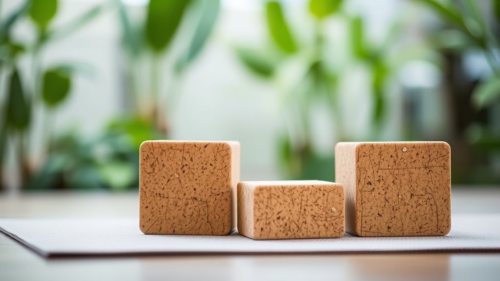 sustainable supportive yoga blocks