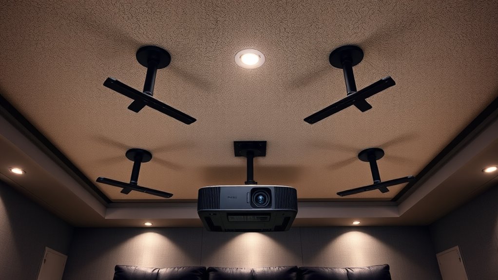 top adjustable projector mounts