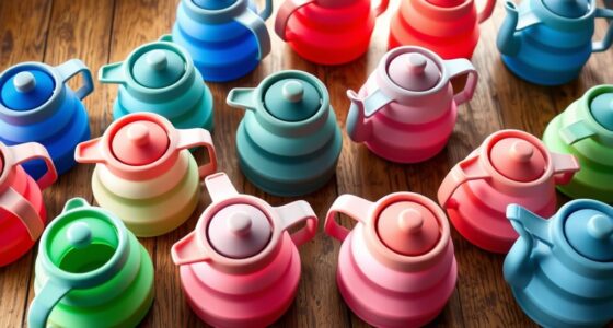 top collapsible silicone kettles