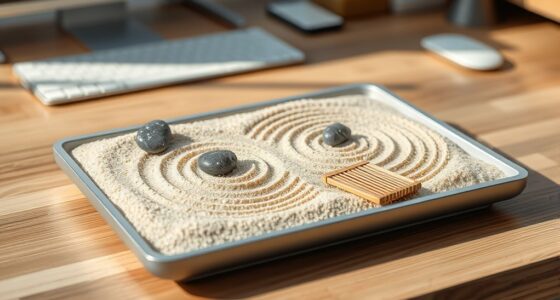 top desk zen sand gardens