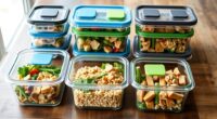 top glass meal prep sets