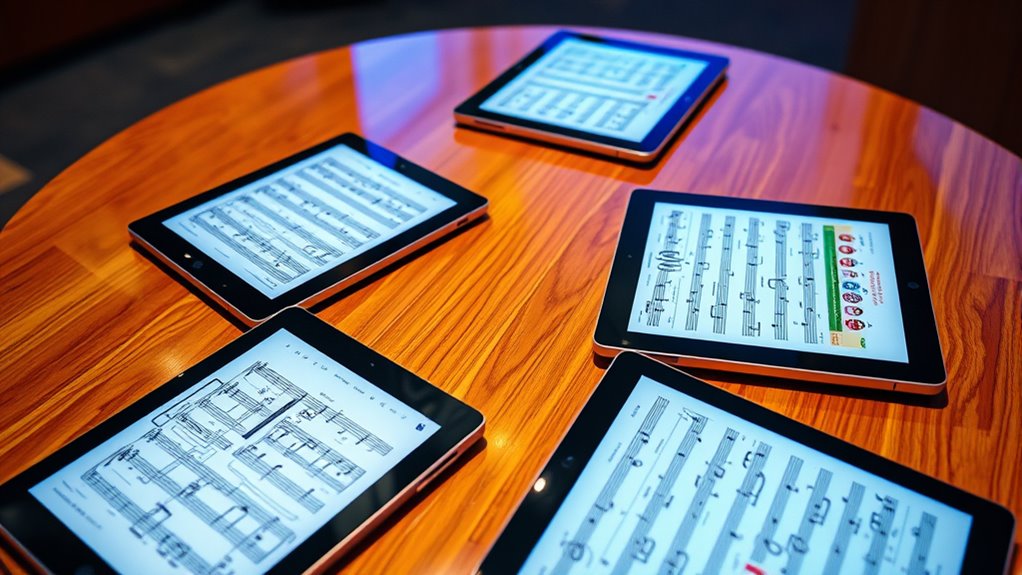 top mobile sheet music devices