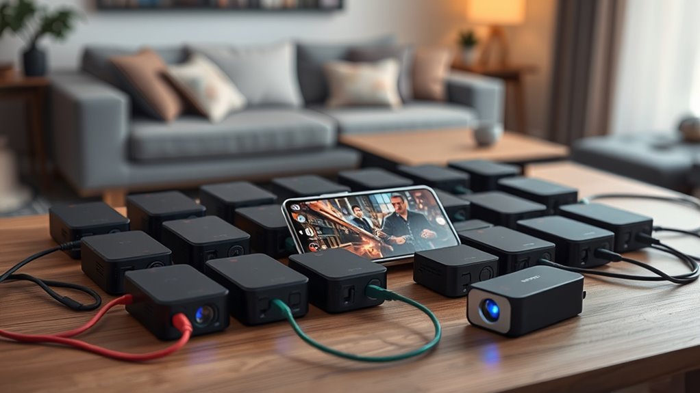 top portable android projectors