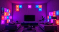 top smart led light panels
