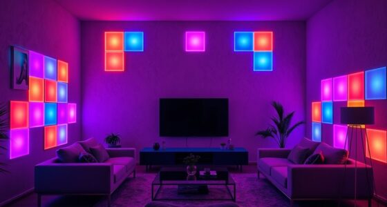 top smart led light panels