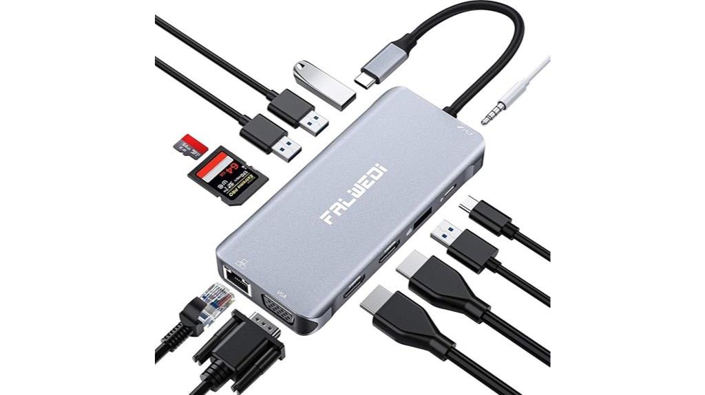 twelve in one usb c hub