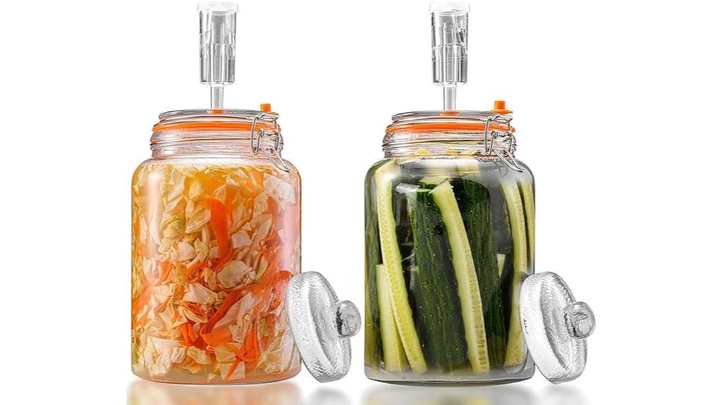 two pack fermentation jars