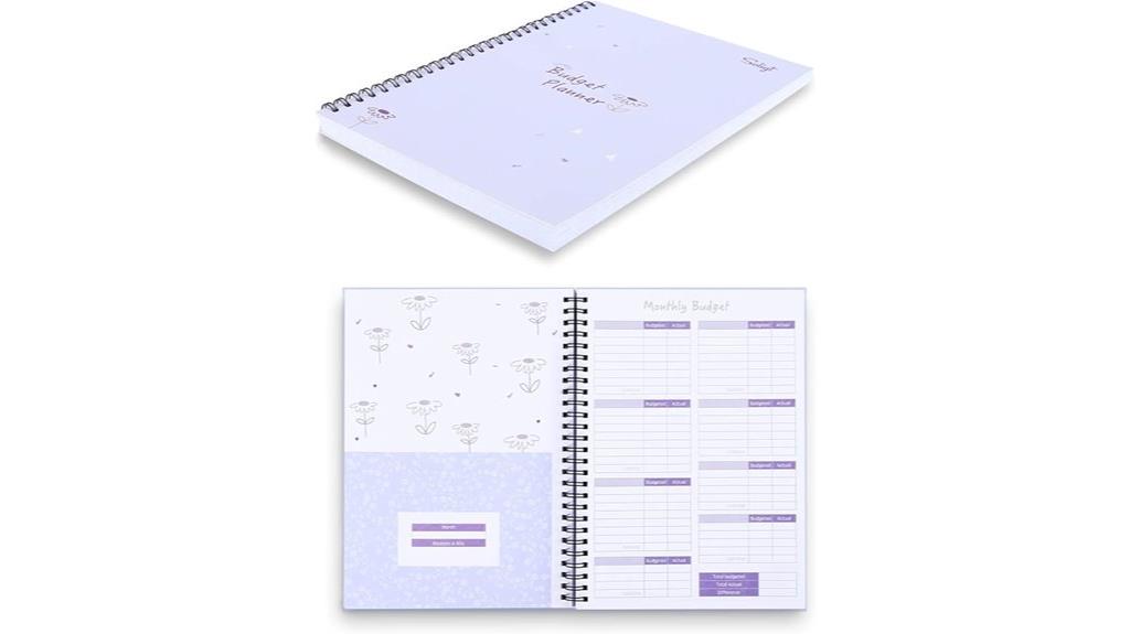 undated monthly budget organizer