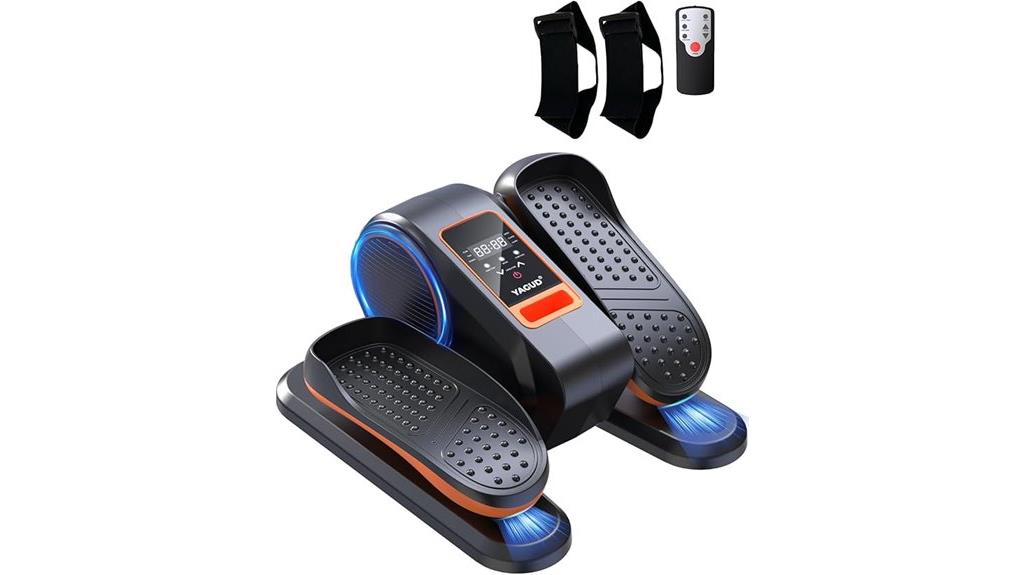under desk elliptical remote