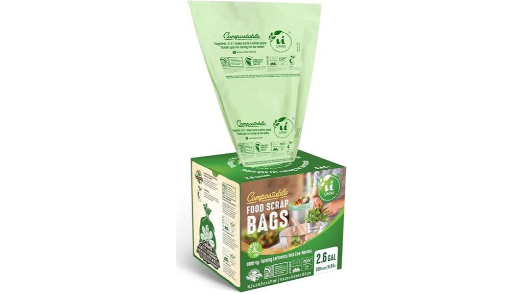unni compostable trash bags