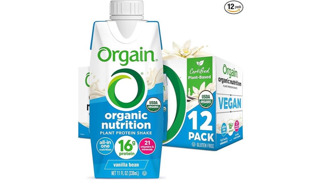 vegan protein shake pack