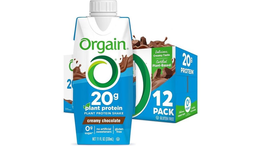 vegan protein shake pack